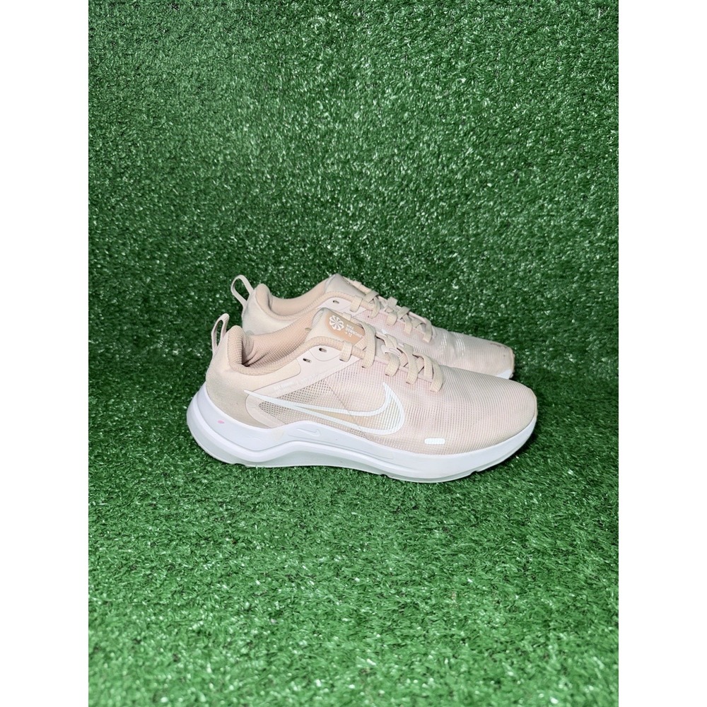 Nike Downshifter 12 Womens Size 6 Pink White Walking Running Shoes‎ Sneakers